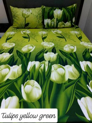TULIPS YELLOW GREEN