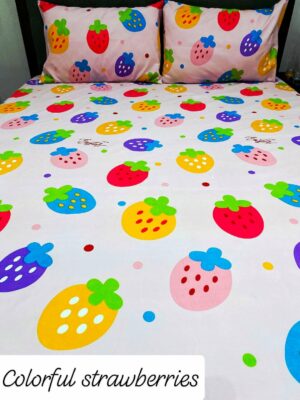 COLORFUL STRAWBERRIES