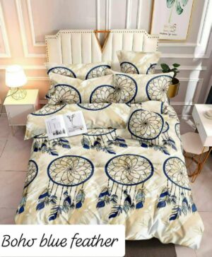 BOHO BLUE FEATHER