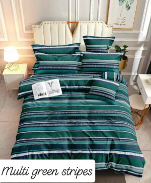 MULTI GREEN STRIPES