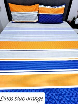 STRIPES BLUE ORANGE