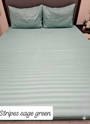 STRIPES SAGE GREEN